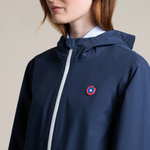 Imperméable long Amelot - Indigo