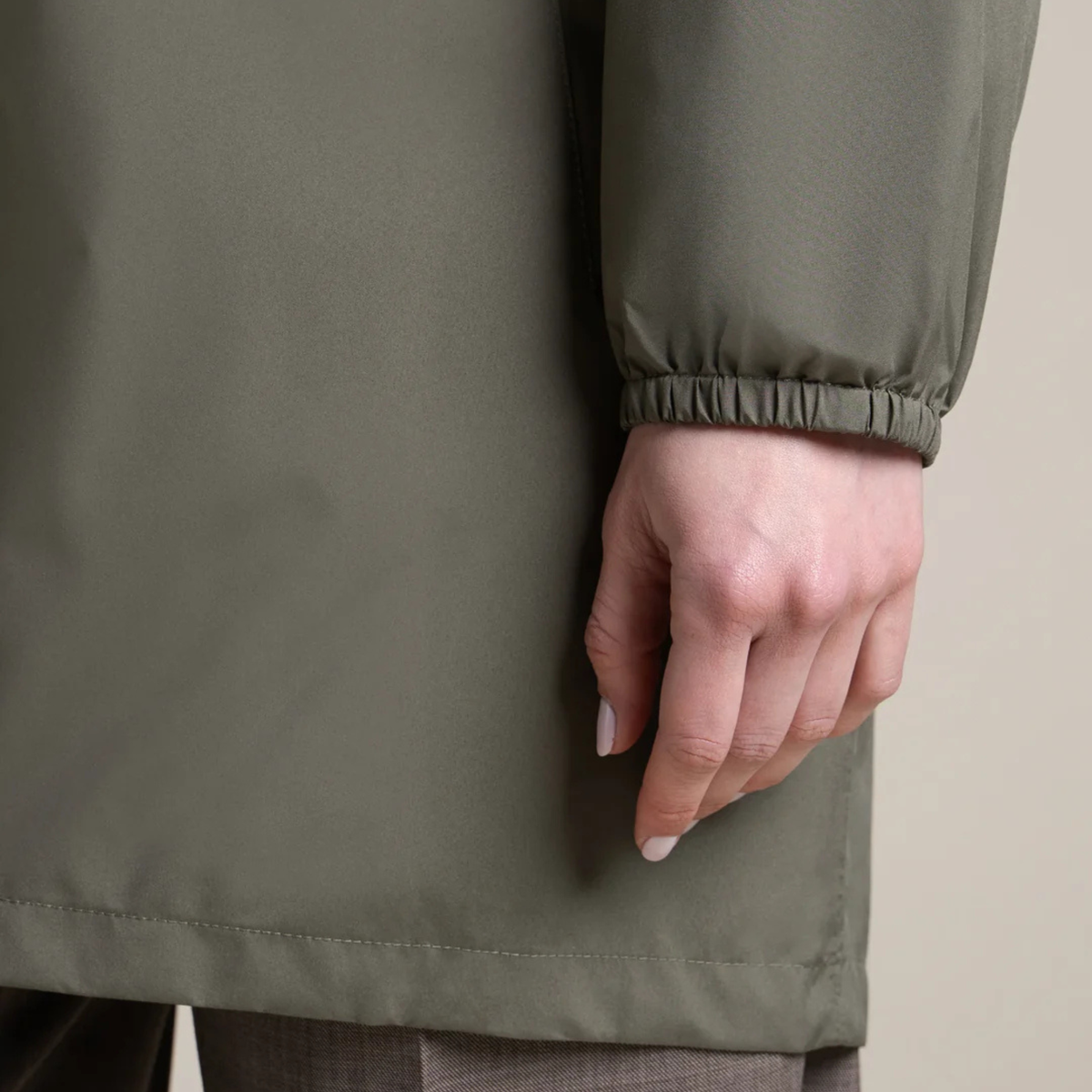 Imperméable long Amelot - Kaki
