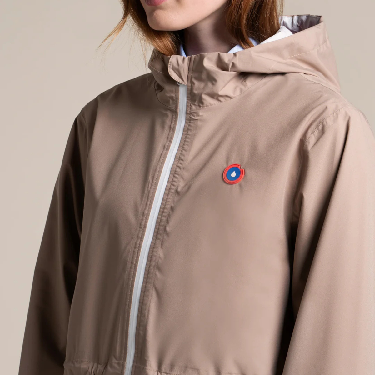 Imperméable long Amelot - Sahara