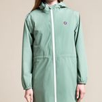 Imperméable long Amelot - Vert Sauge
