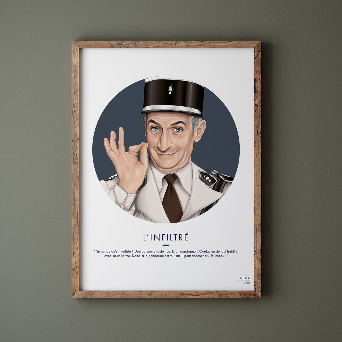 Affiche L'Infiltré - A3