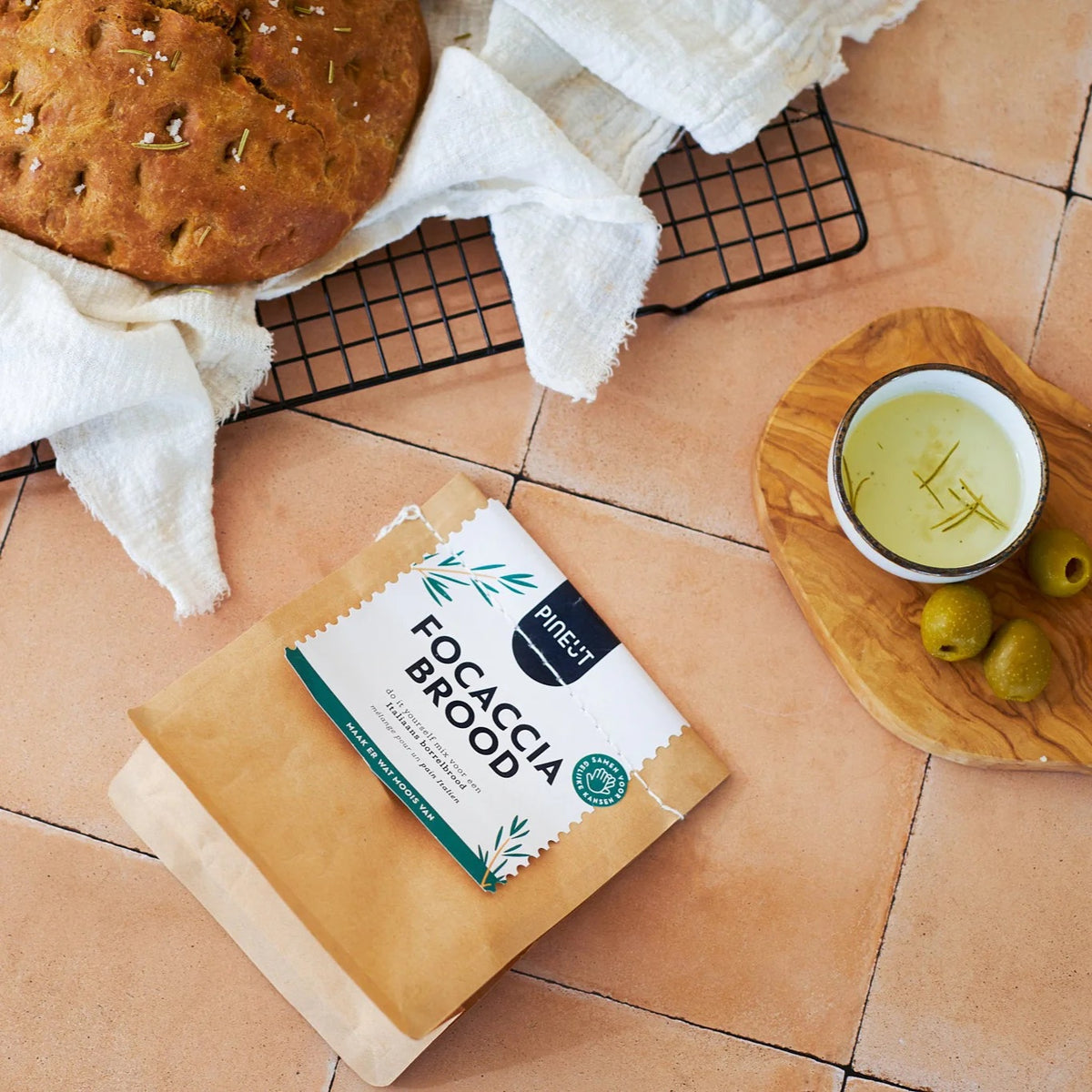 Préparation pour Focaccia - Romarin