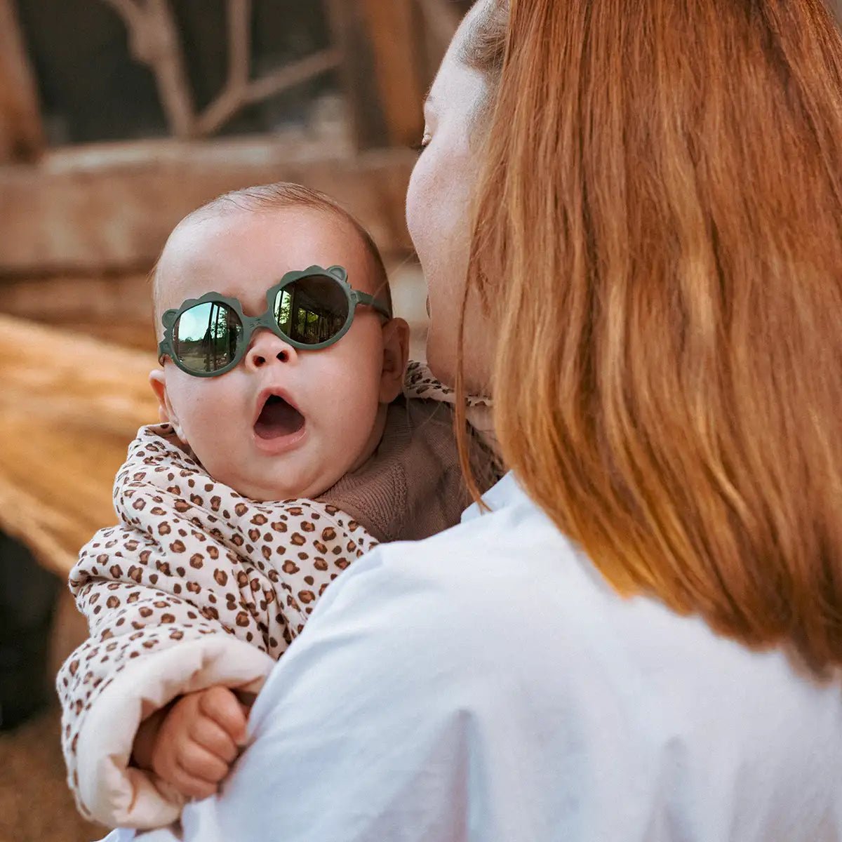 Lunettes de Soleil Enfant LION - Vert