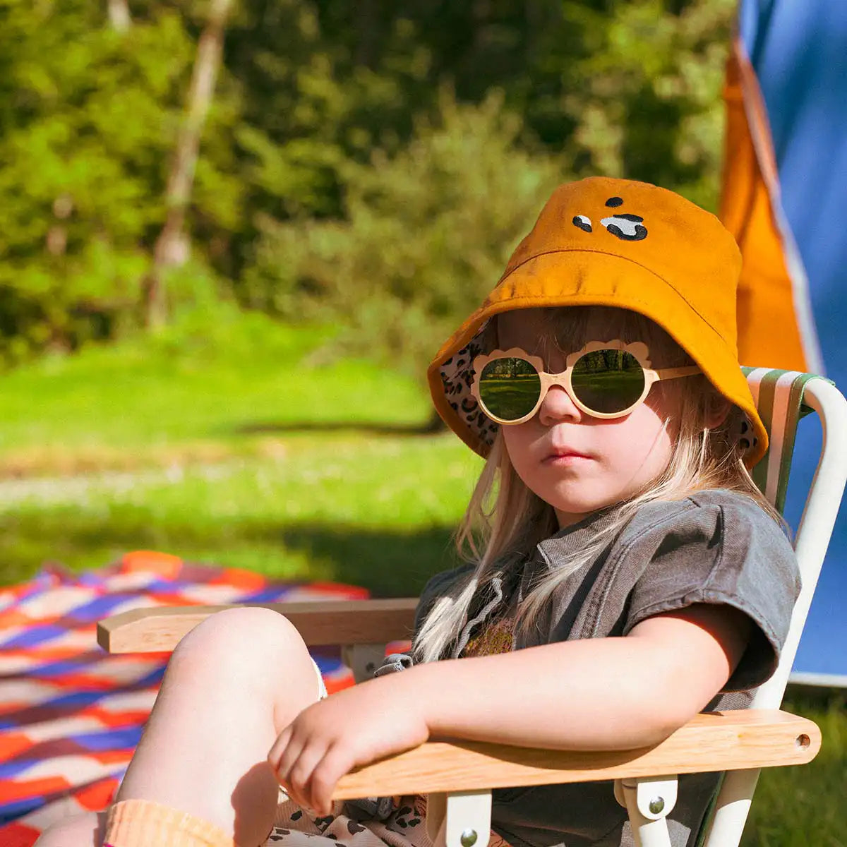 Lunettes de Soleil Enfant LION – Vanille