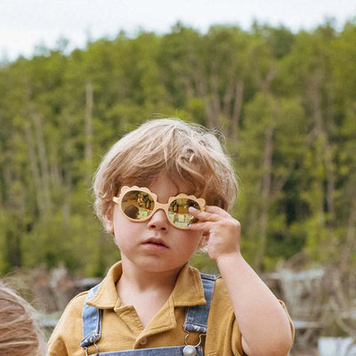 Lunettes de Soleil Enfant LION - Miel