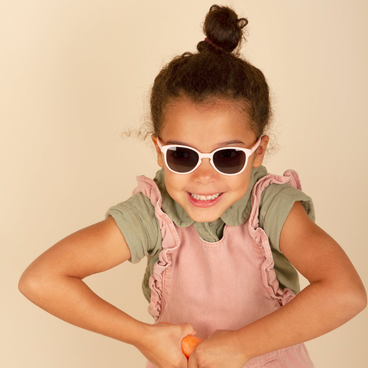 Lunettes de Soleil Enfant Wazz - Rose Pâle