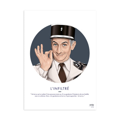 Affiche L'Infiltré - A3