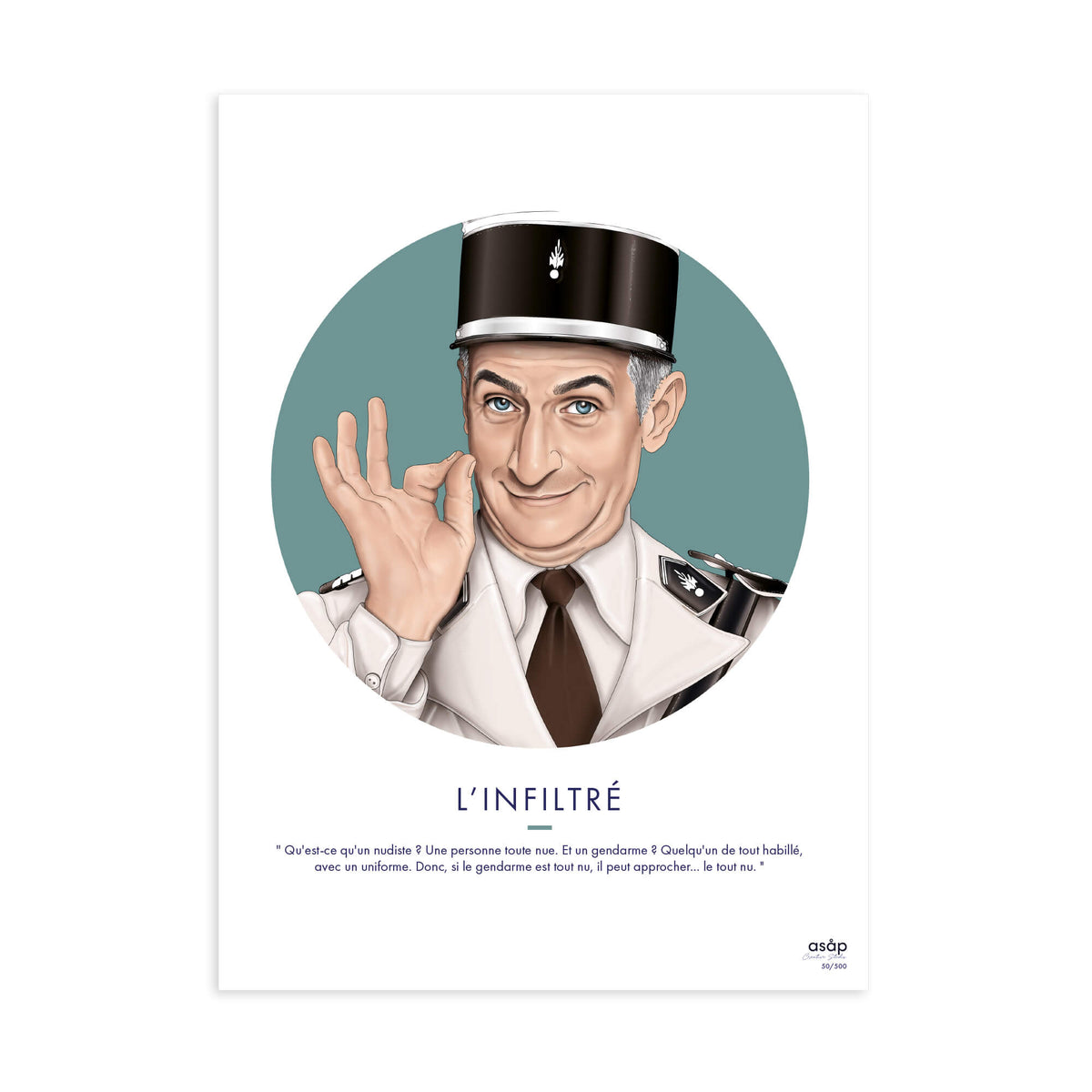 Affiche L'Infiltré - A3