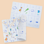 Coloriage effaçable et réutilisable - Les chiffres