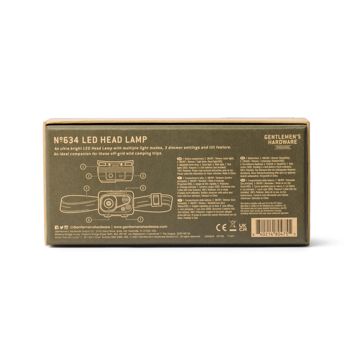 Lampe frontale
