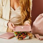 Lunch Box Pure Monbento x Pyrex - Rose Moka