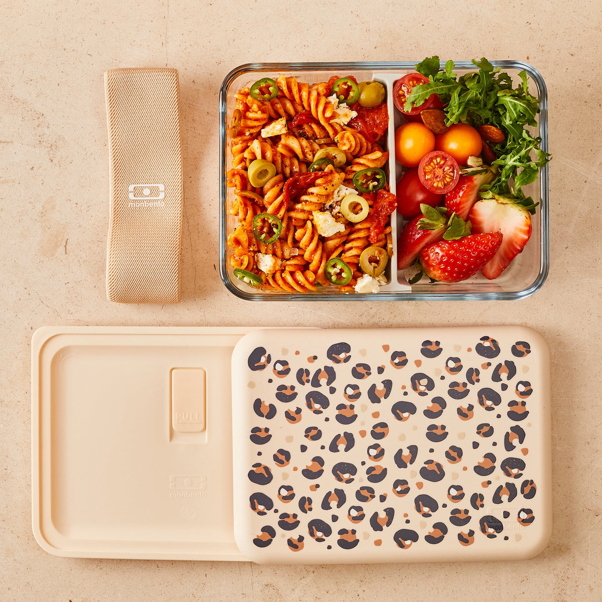 Lunch Box Pure Monbento x Pyrex - Léopard