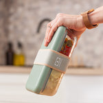 Lunch Box Pure Monbento x Pyrex - Vert Naturel