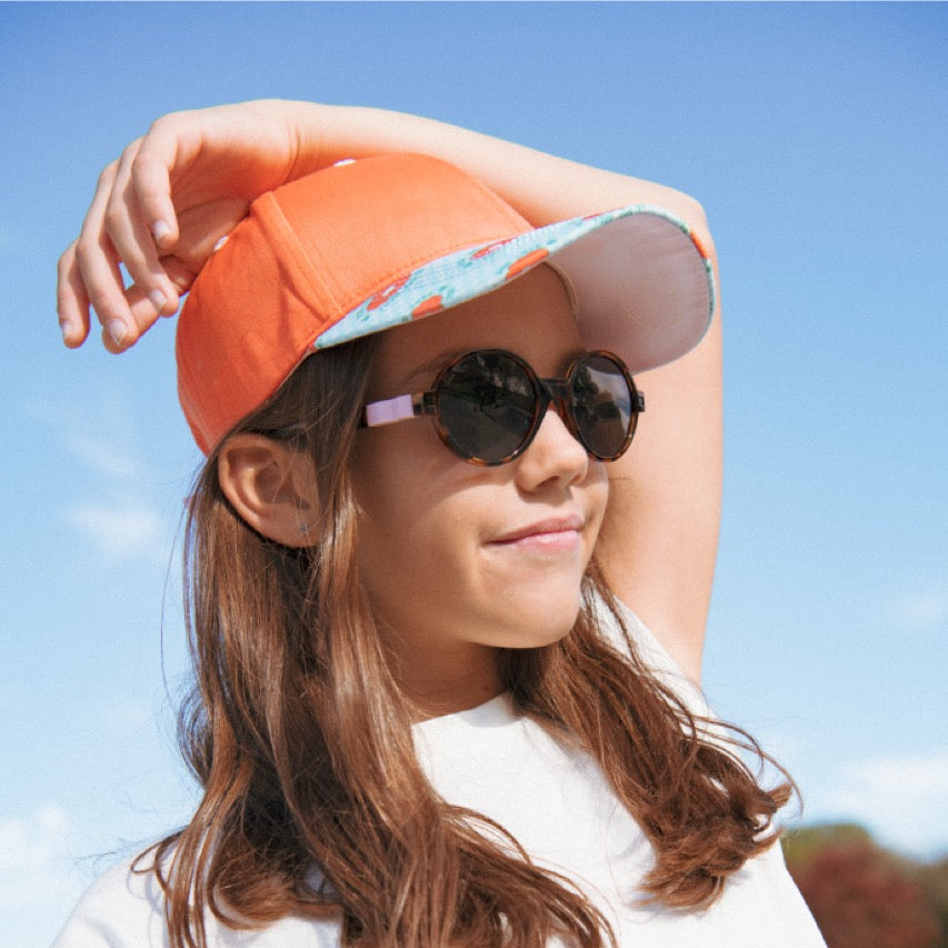 Lunettes de Soleil Enfant Pop - Écaille Verveine