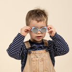 Lunettes de Soleil Enfant Ourson - Bleu Clair