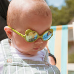 Lunettes de Soleil Enfant Ourson - Vert Olive