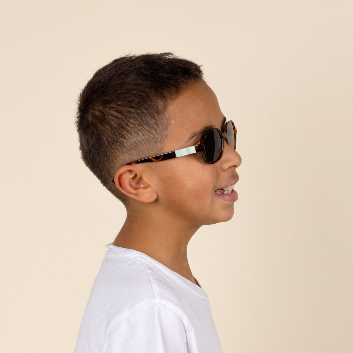 Lunettes de Soleil Enfant Urban - Écaille Thé Vert
