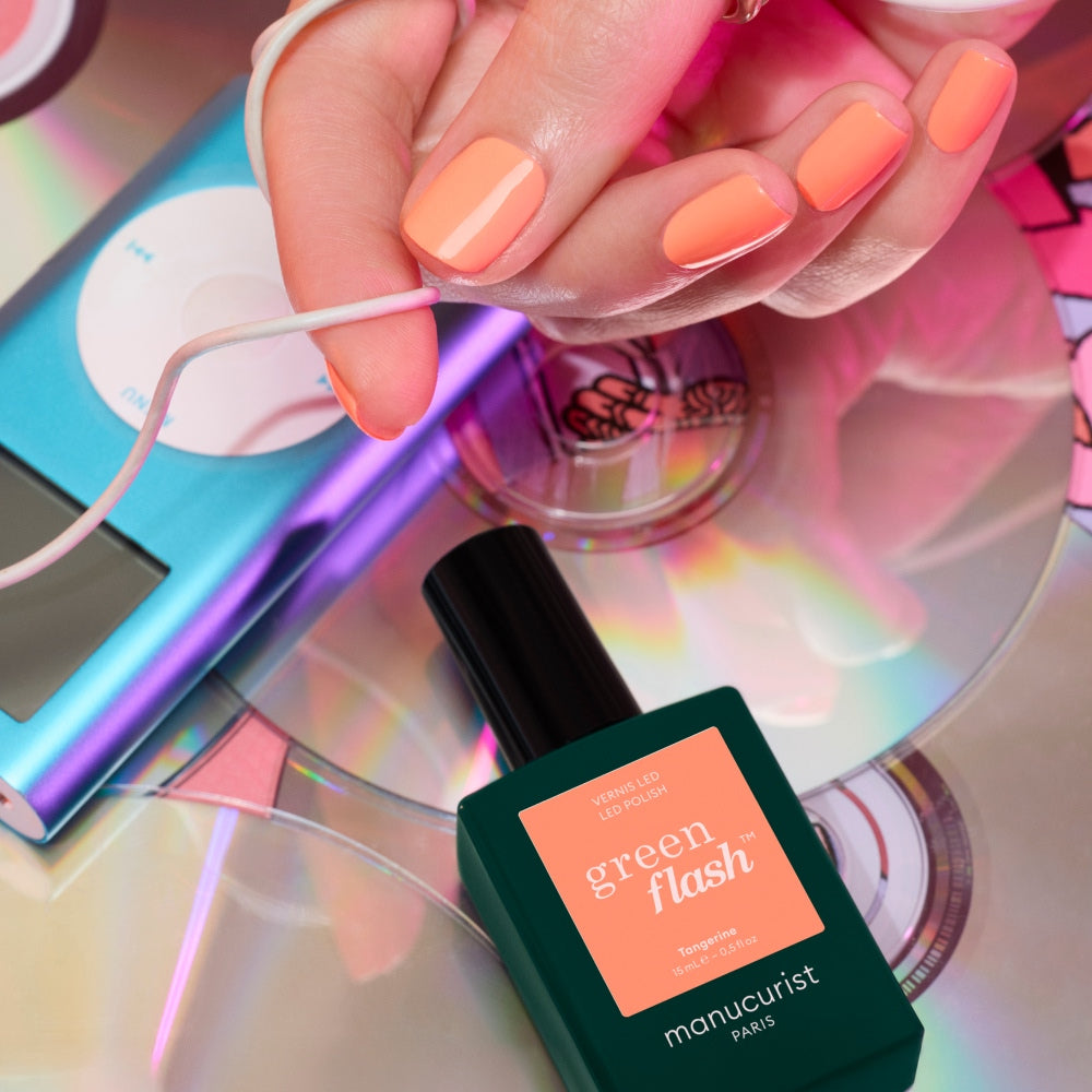 Vernis Green Flash - Tangerine
