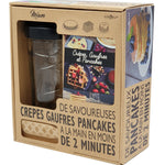 Shaker crêpes, pancakes, gaufres