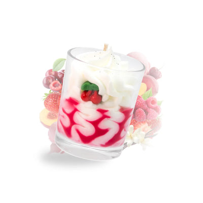 Petite bougie Gourmande - Cerise Vanillée