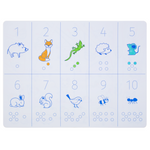 Coloriage effaçable et réutilisable - Les chiffres