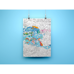 Poster à colorier - Ocean