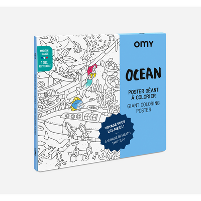 Poster à colorier - Ocean