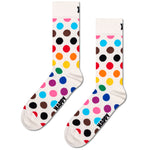 Chaussettes à pois multicolores
