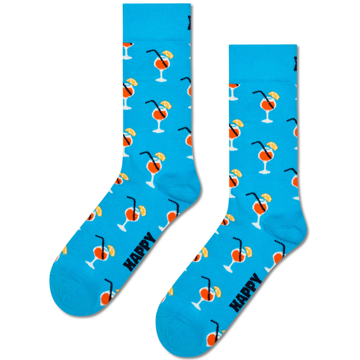 Chaussettes turquoises spritz