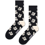 Chaussettes noires - Chiens (41-46)