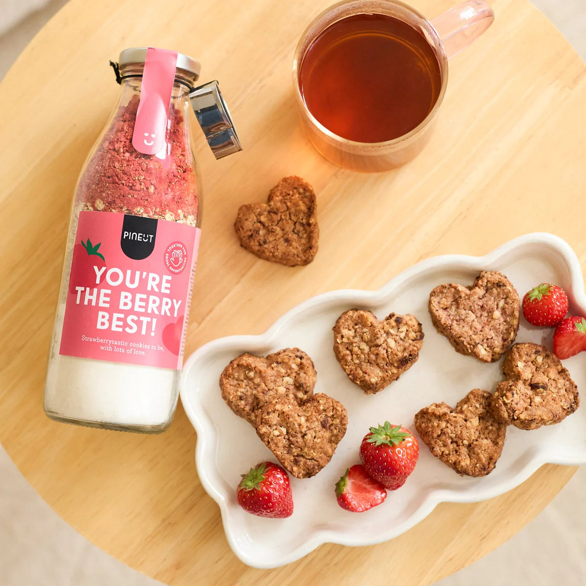 Mélange Gâteau - Cookies Fraises