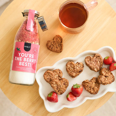 Mélange Gâteau - Cookies Fraises