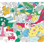 Poster à colorier - Dinos