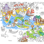 Poster à colorier - Atlas