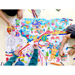 Poster à colorier - Kawaii