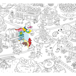 Poster à colorier - Animal City