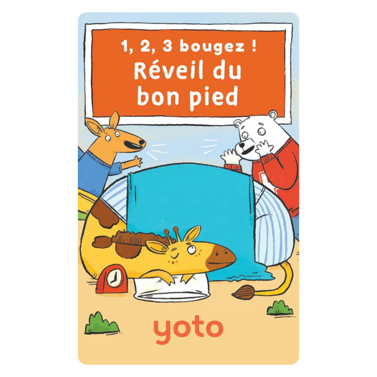 Pack 6 cartes - 1, 2, 3 Bougez !