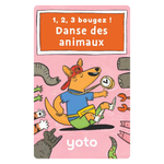 Pack 6 cartes - 1, 2, 3 Bougez !