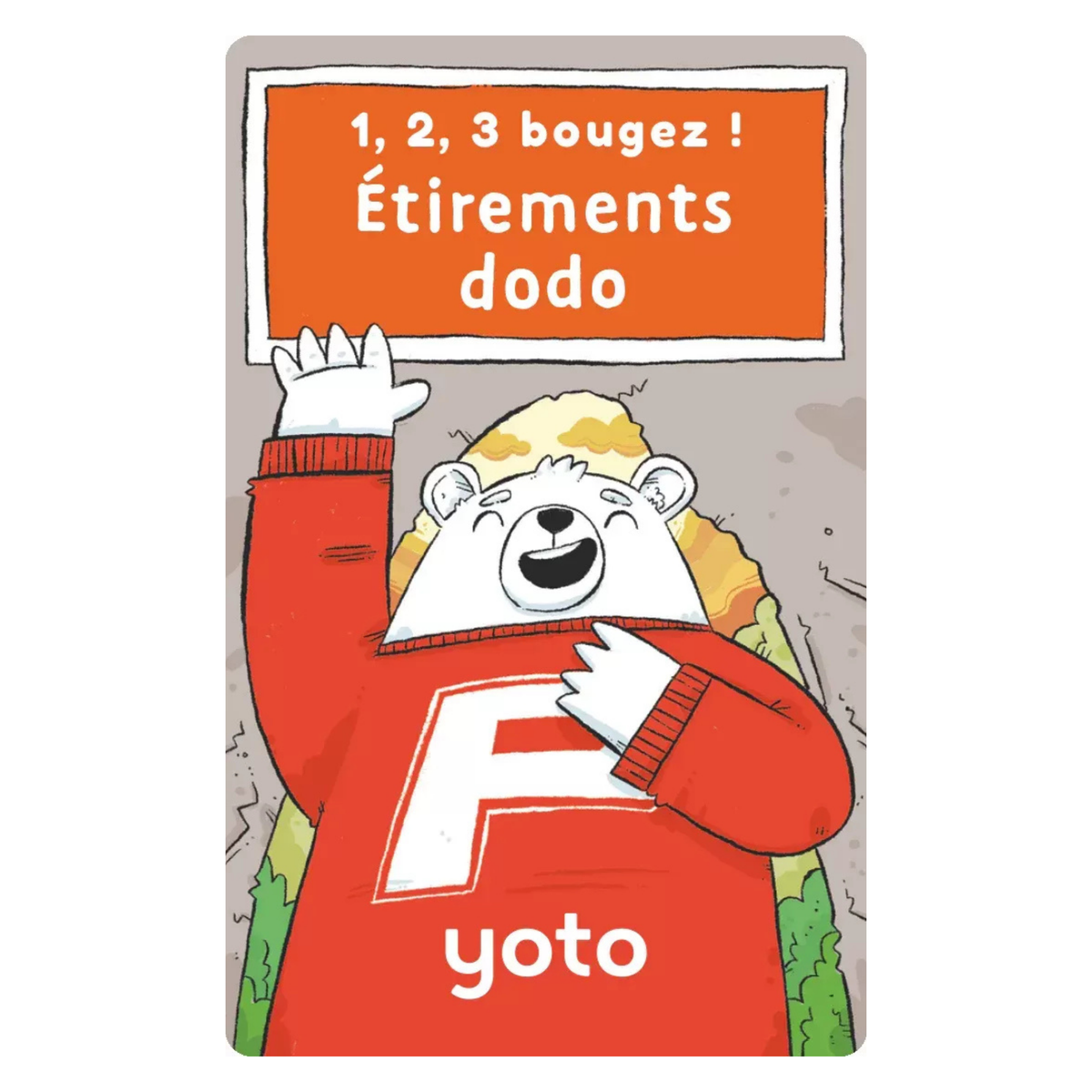 Pack 6 cartes - 1, 2, 3 Bougez !