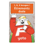 Pack 6 cartes - 1, 2, 3 Bougez !