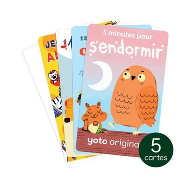 Pack 5 cartes - Découverte 3-7 ans