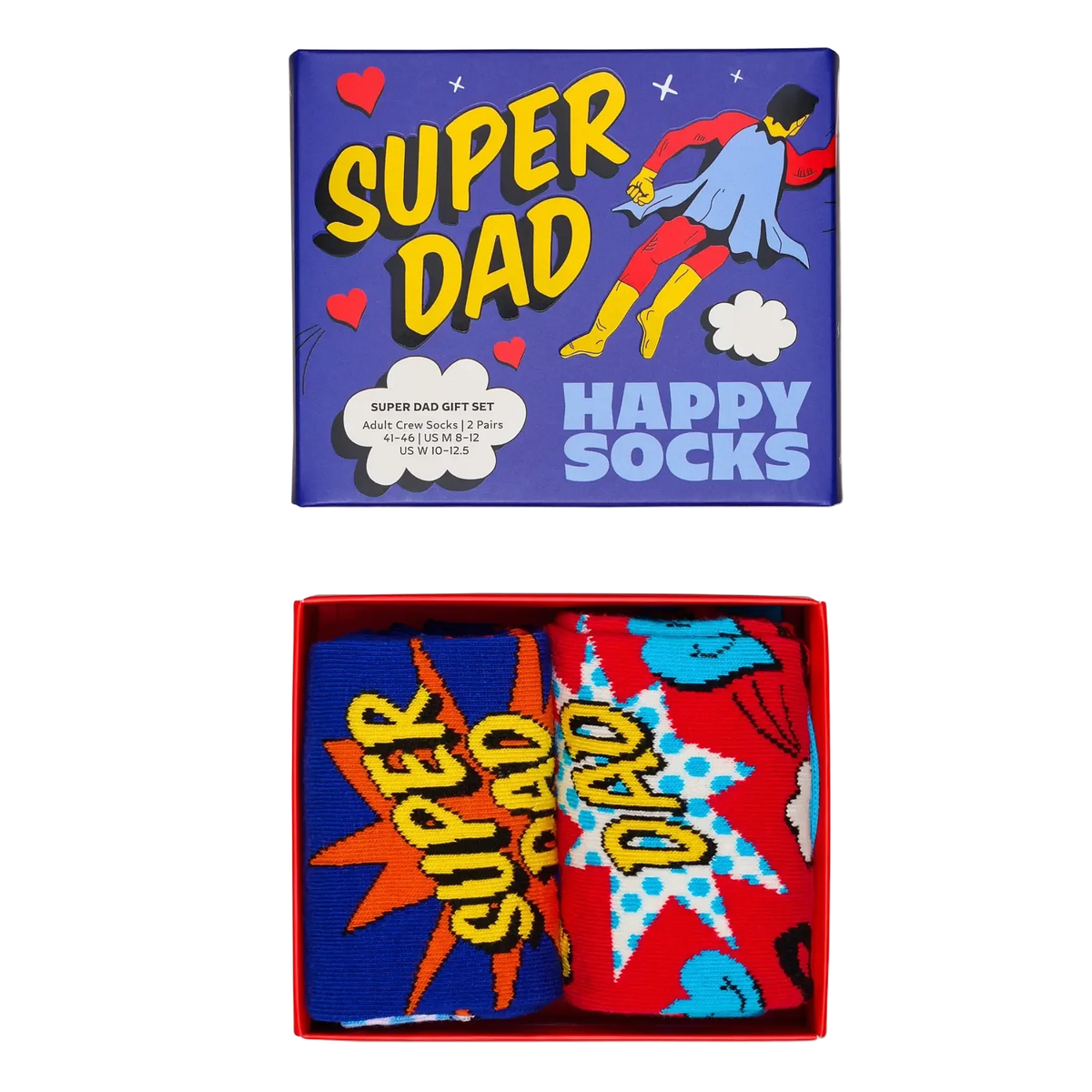 Packs de 2 Chaussettes - Fête des Pères Bleu