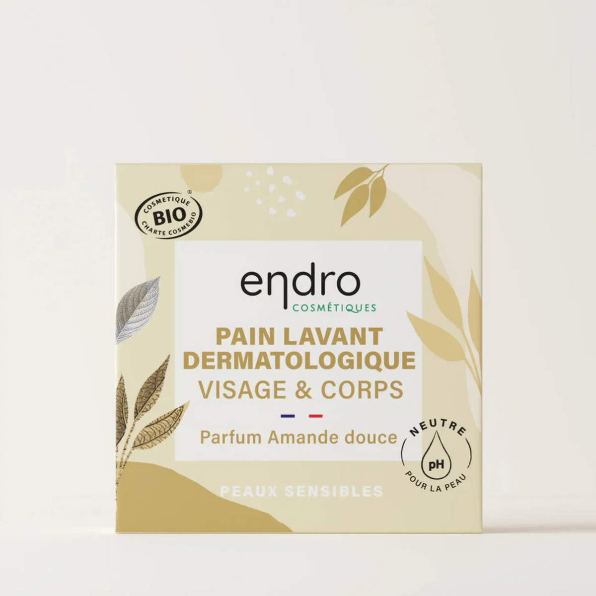 Pain lavant dermatologique - Amande douce