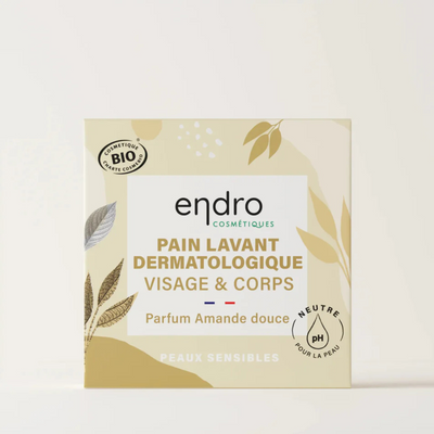 Pain lavant dermatologique - Amande douce