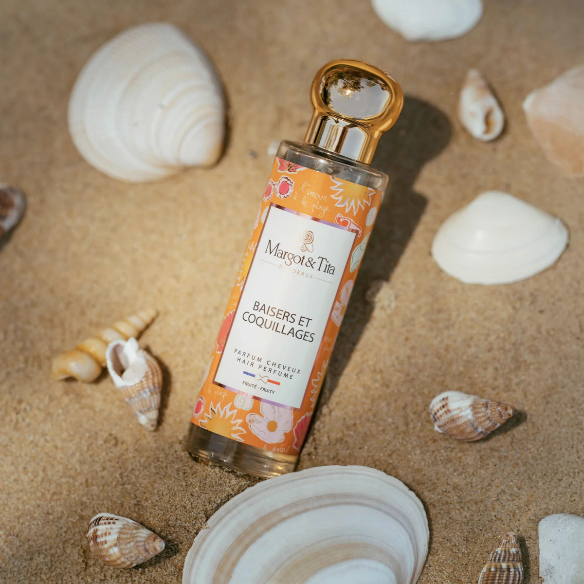 Parfum cheveux - Baisers et coquillages