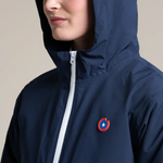 Parka courte Lazare - Indigo