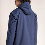 Parka courte Lazare - Indigo