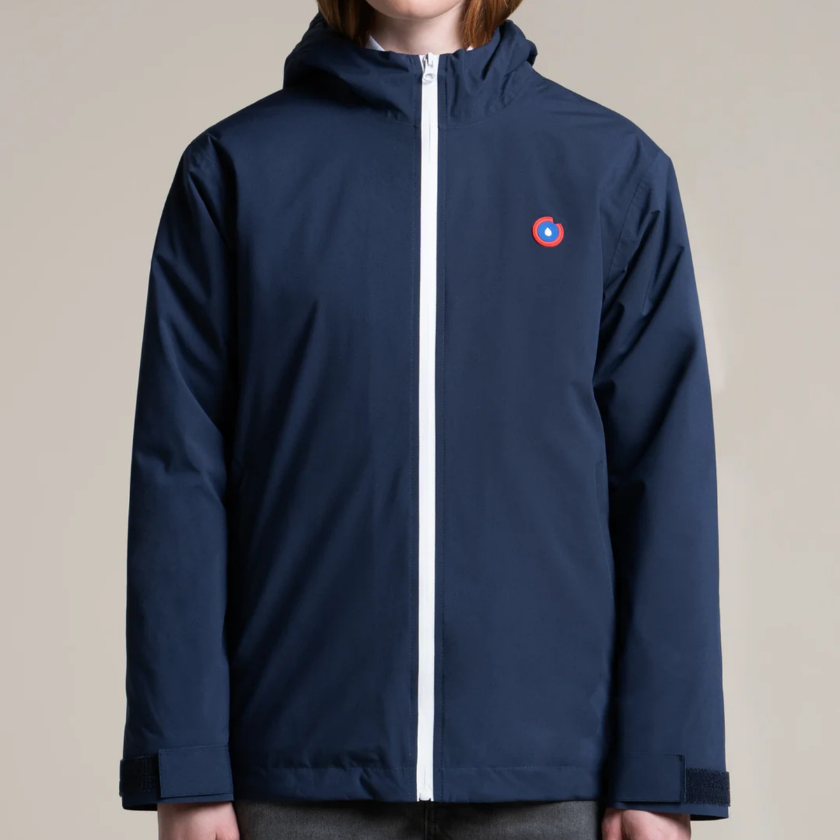 Parka courte Lazare - Indigo