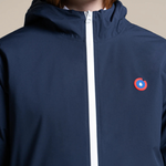 Parka courte Lazare - Indigo