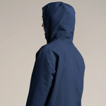 Parka courte Lazare - Indigo